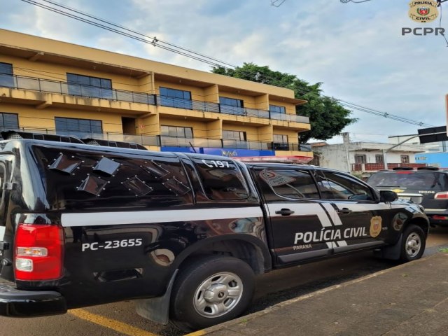 PCPR REALIZA PRISO POR HOMICDIO EM TELMACO BORBA (PR)