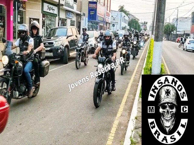 EVENTO REUNIU DIVERSOS MOTOCICLISTAS DE RESERVA E REGIO 