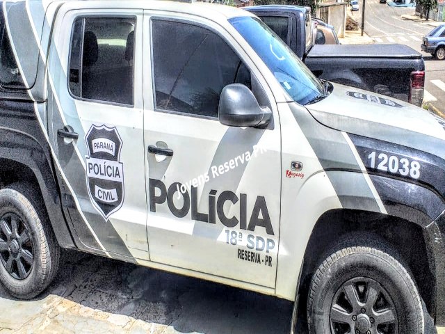 POLCIA CIVIL DE RESERVA AGE RPIDO E PRENDE EM FLAGRANTE AUTOR DE HOMICDIO