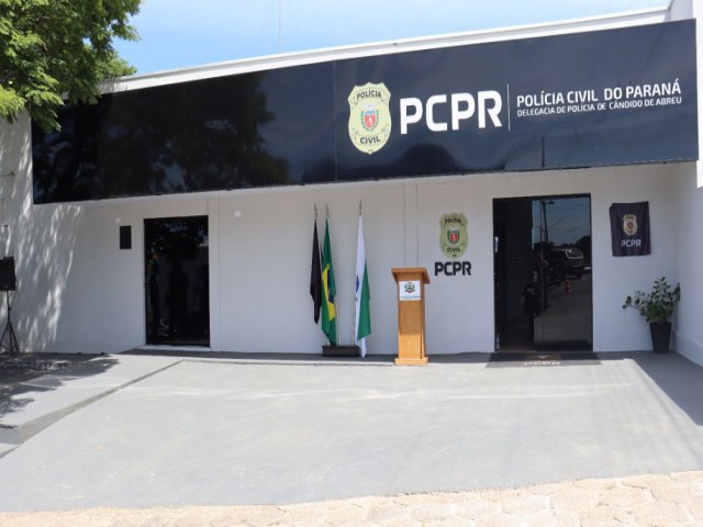 PCPR REALIZA REPAROS NA ESTRUTURA DA DELEGACIA DE CNDIDO DE ABREU