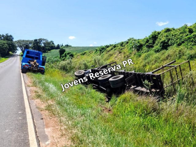 CAMINHO TOMBA APS SAIR DA PISTA ENTRE CNDIDO DE ABREU E RESERVA (PR)