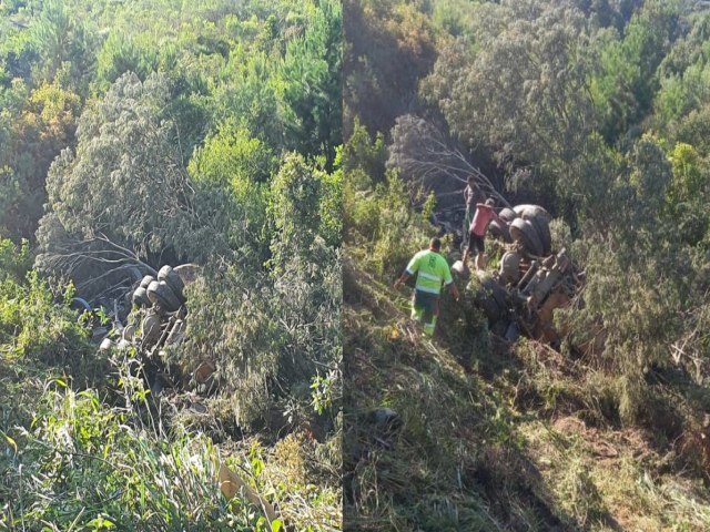 PRF ATENDE A GRAVE ACIDENTE EM PORTO AMAZONAS