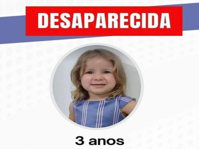 MENINA DE 3 ANOS  RAPTADA EM FRENTE DE CASA NO PARAN 