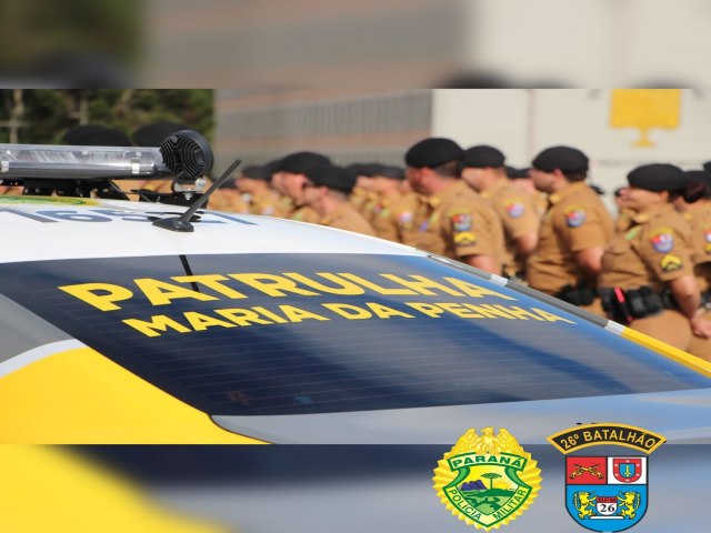 POLCIA MILITAR REALIZA 34 VISITAS  VTIMAS DE VIOLNCIA DOMSTICA EM TELMACO BORBA (PR)