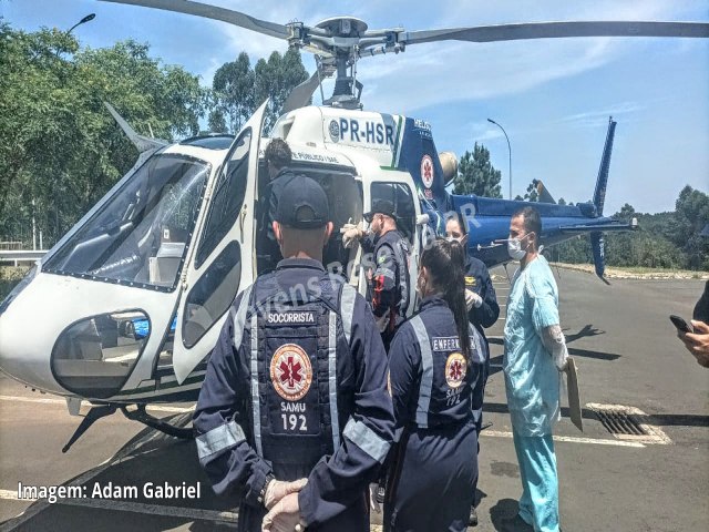 SERVIO AEROMDICO DO PARAN REALIZA TRANSFERNCIAS DE RECM-NASCIDOS PARA HOSPITAL REGIONAL 