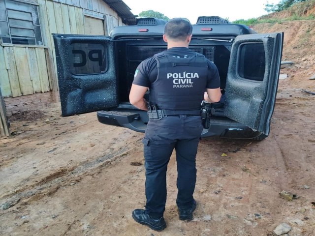 PCPR PRENDE SUSPEITO DE HOMICDIO EM TELMACO BORBA (PR)