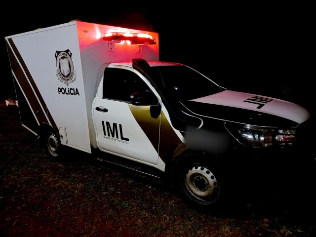 HOMEM  ENCONTRADO MORTO NO INTERIOR DE RESERVA (PR)