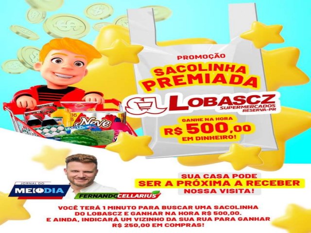 SUPERMERCADO LOBASCZ LANA PROMOO INDITA EM RESERVA/PR