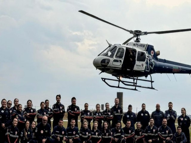 CURSO CAPACITA MDICOS E ENFERMEIROS PARA ATENDIMENTO AEROMDICO COM HELICPTEROS