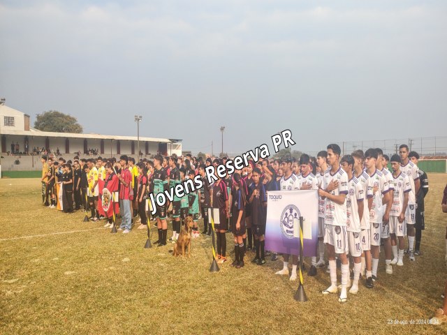 ABERTURA DA FASE REGIONAL DOS JOGOS ESCOLARES EM RESERVA/PR