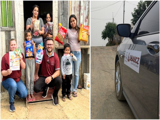 LOBASCZ SUPERMERCADO, INOVANDO NOVAMENTE, ENTREGA PRMIOS NO BAIRRO CHALEIRA PRETA 