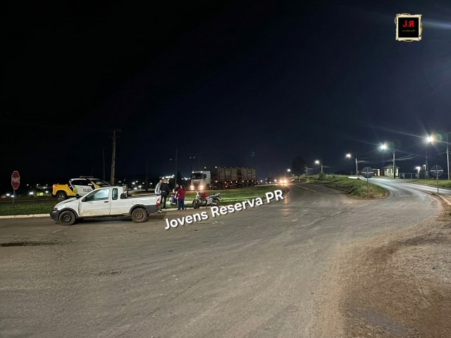 ACIDENTE NA PR-160 EM TEL�MACO BORBA DEIXA UMA PESSOA FERIDA