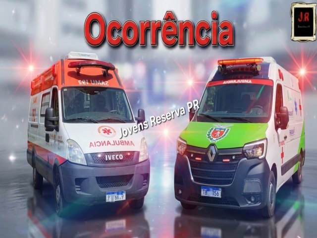 QUEDA DE PINHEIRO MOBILIZA EQUIPES DO SAMU E PRONTO ATENDIMENTO NO INTERIOR DE RESERVA-PR 