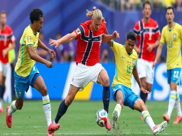 Com dois gols de Haaland, Noruega elimina o Brasil nas oitavas da Copa do Mundo