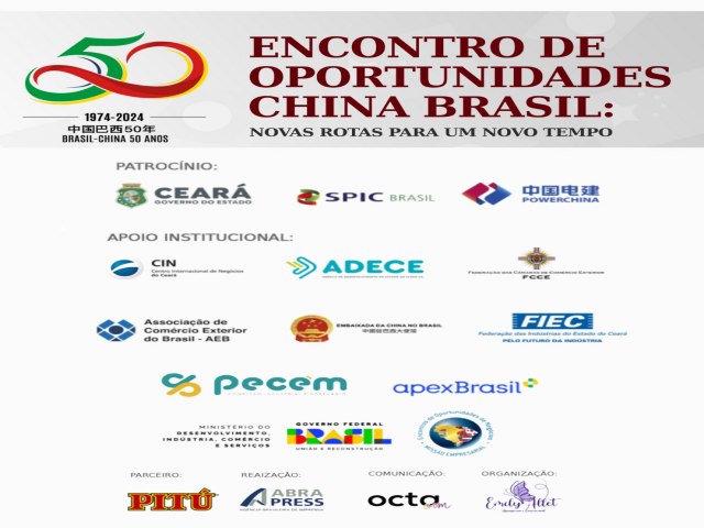 Brasil e China discutem oportunidades de comrcio e investimentos no Cear