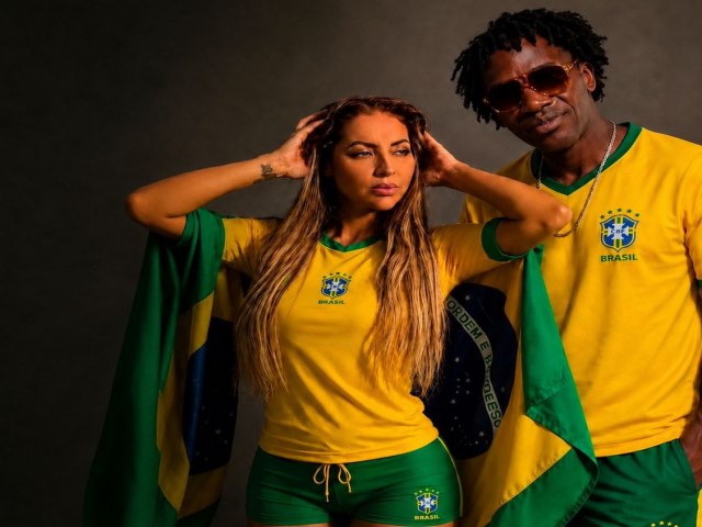 Brasileiros: novo hit de Udyl� Proc�pio e B�rbara Bella promete embalar o Brasil, no sonho do Hexa 