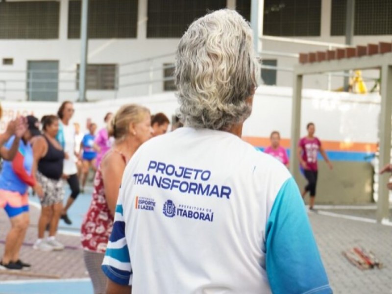 Projeto Transformar leva esporte, sade e lazer para milhares de pessoas de todas as idades