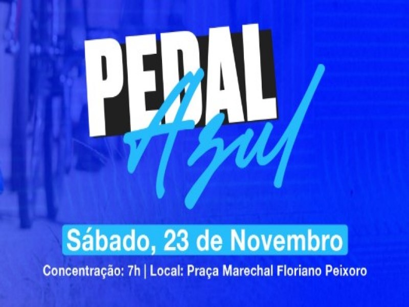 Novembro Azul: Inscries abertas para o Pedal Azul