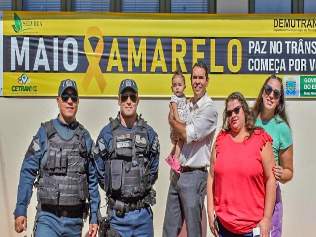 Prefeitura promove campanha Maio Amarelo