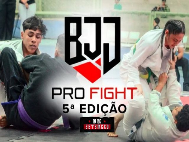 ASS� receber� a 5� edi��o do   BJJ PRO FIGHT em setembro