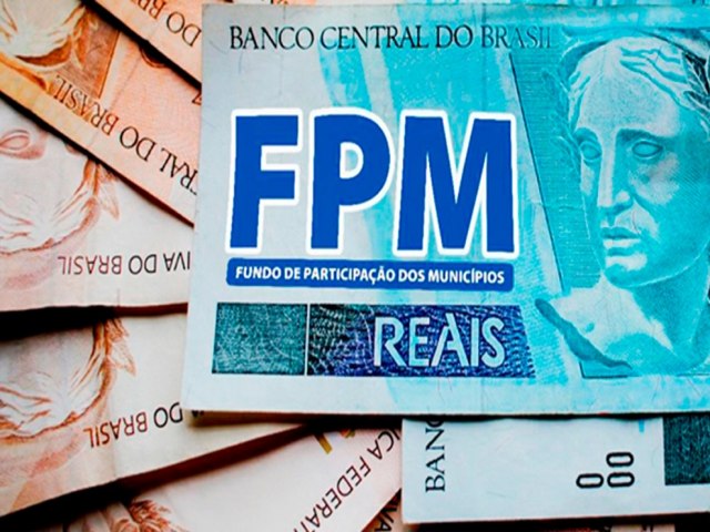 Roraima recebe R$ 4.4 milhes no 2 decndio do FPM