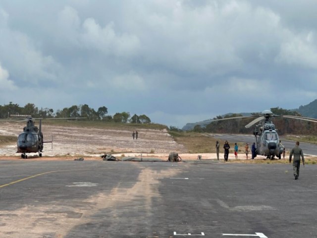 Exrcito fala sobre o aerdromo de Surucucu, criado para apoiar o 4 Peloto Especial de Fronteira