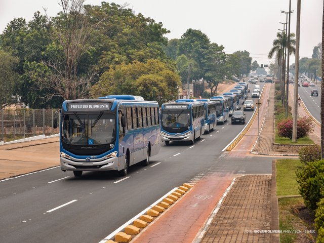 Novos nibus prometem mais conforto e acessibilidade em Boa Vista