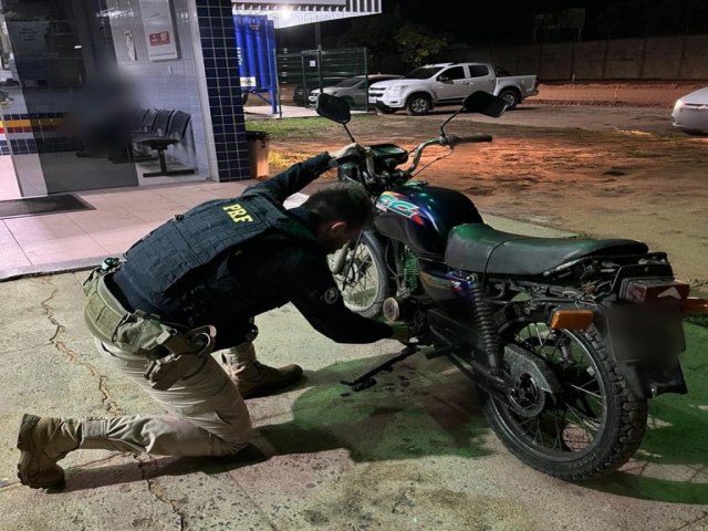 Duas motocicletas adulteradas so apreendidas em Roraima pela PRF