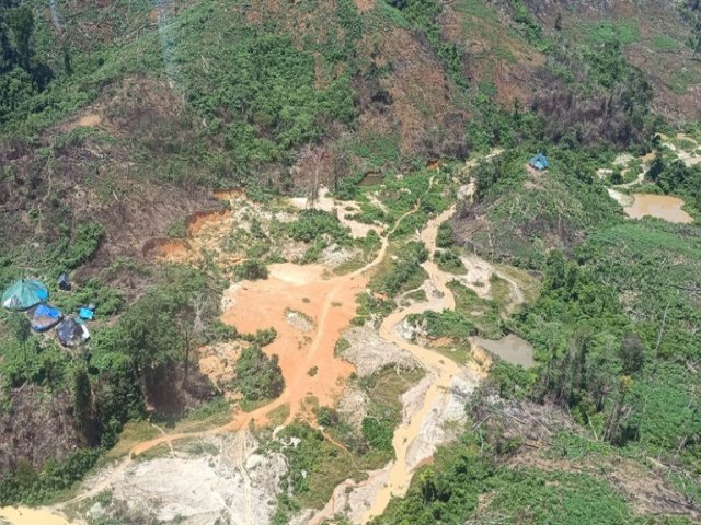 Nmero de alerta de garimpo na Terra Indgena Yanomami teve queda de 73%