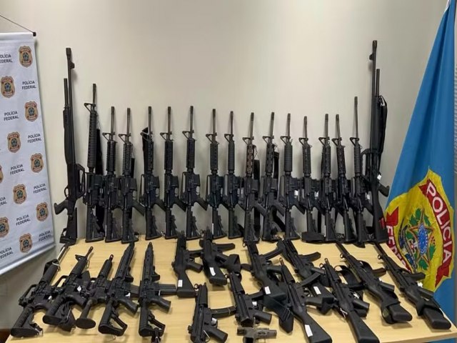 Em Roraima, 327 armas de fogo so apreendidas por rgos federais em 16 meses