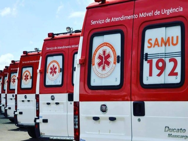 Roraima recebe cinco novas ambulncia com renovao da frota do SAMU 192