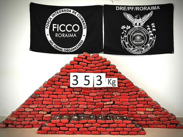 FICCO apreende 353 kg de drogas em Roraima 