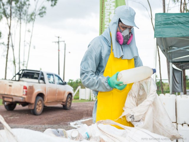 Boa Vista incentiva a devoluo de embalagens de agrotxicos