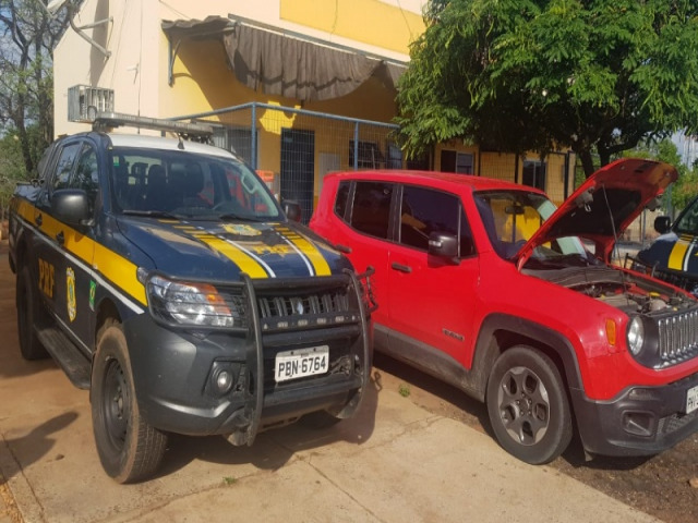 PRF recupera Jeep/Renegade com registro de Estelionato em Picos