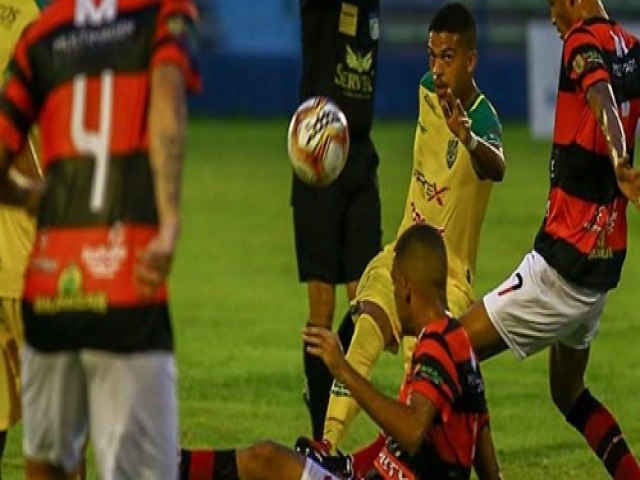 Com goleiro improvisado, Picos fica no empate diante o Flamengo