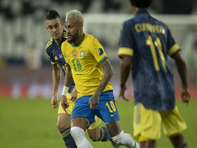 Brasil vence Colômbia e mantém 100% na Copa América