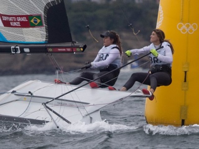 Brasil conquista a medalha de ouro na vela com Martine Grael e Kahena Kunze