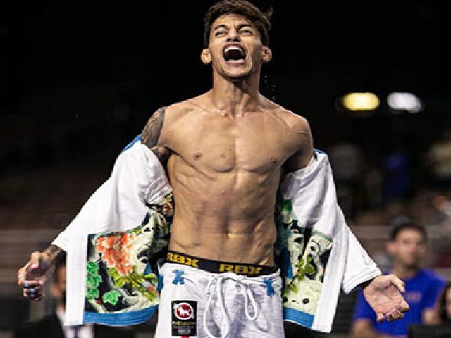Nos EUA, piauiense Lívio Ribeiro conquista ouro no Pan-Americano de jiu-jitsu