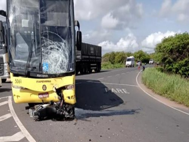 Picos: Policial civil morre em acidente com ônibus da Itapemirim na BR 020 no Piauí