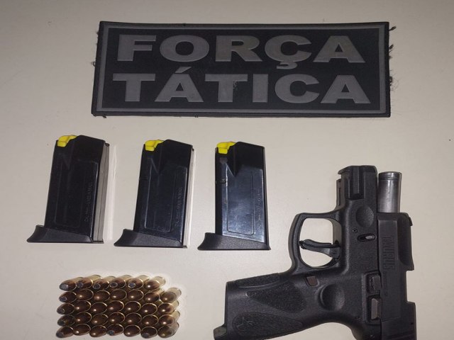 Cearense é preso com arma e munições em Paulistana