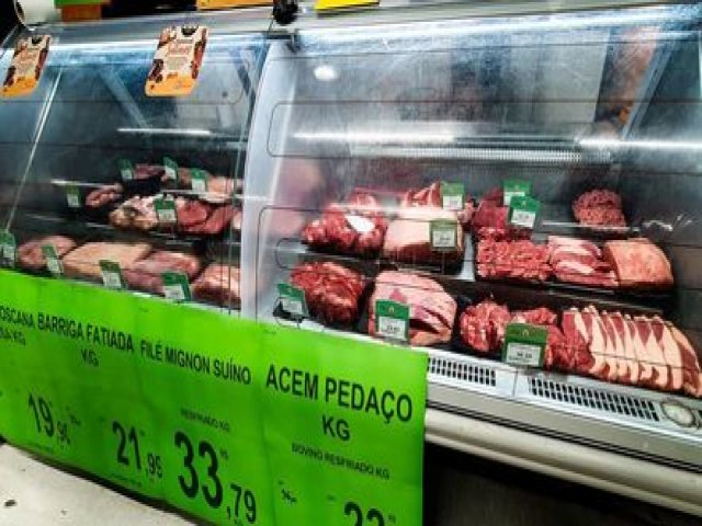 Preço da carne recua pelo sexto mês seguido e acumula queda de 5,8% no ano