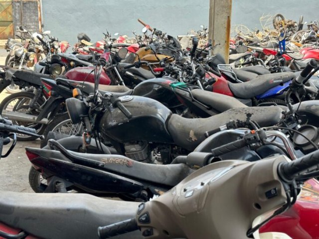 Polícia realizará mutirão para devolução de motocicletas apreendidas