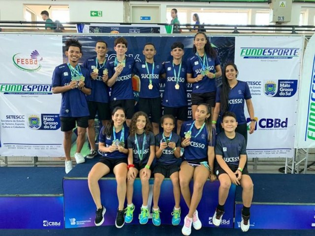  Atletas do Piauí conquistam 14 medalhas no Campeonato Brasileiro de Badminton