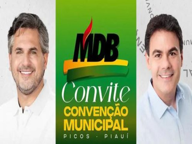 MDB realizará convenção municipal em Picos