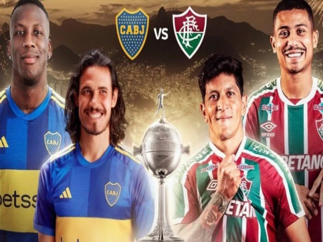 Final da Libertadores: Fluminense e Boca decidem título neste sábado (04)
