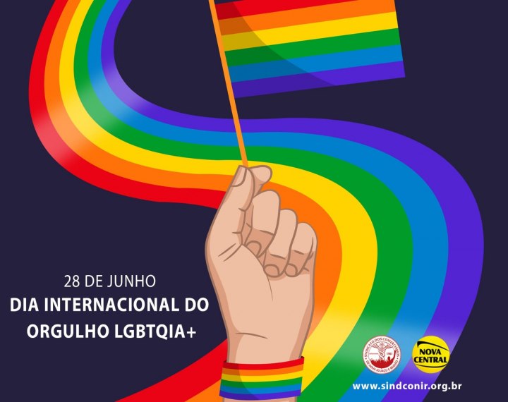 Hoje, 28 de junho,  o Dia Internacional do Orgulho LGBTQIA+.