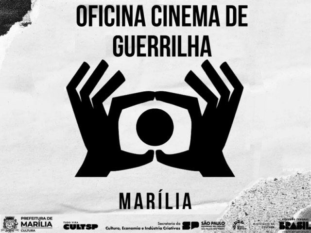 Abertas as inscries para Oficina de Cinema de Guerrilha em Marlia