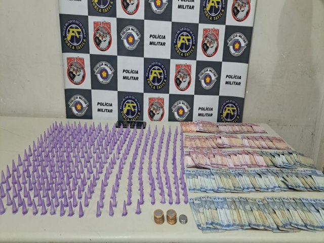 Policia apreende grande quantidade de droga na Zona Norte de Marila