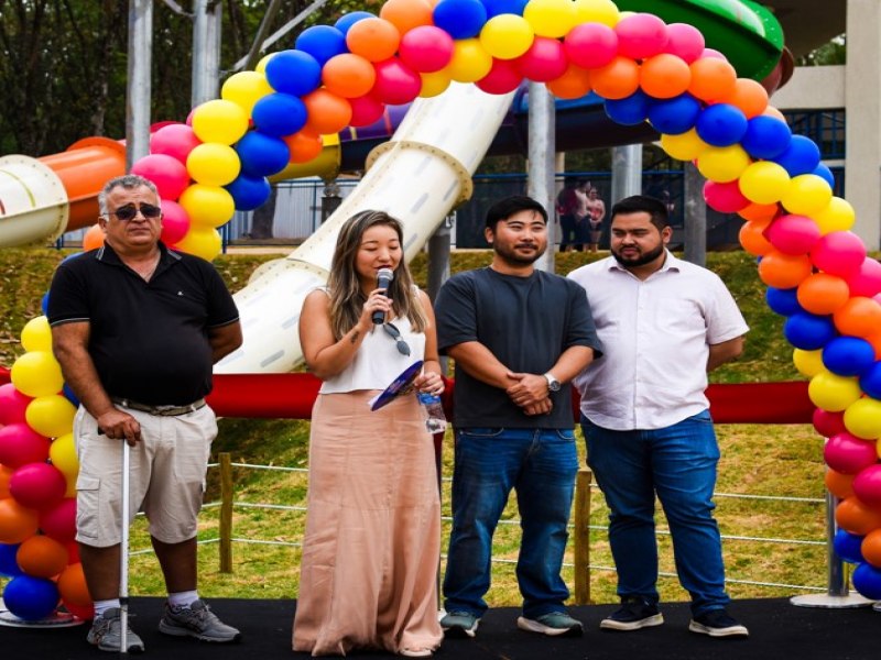 Eco Thermas Tup inaugura atrao radical, dois toboguas de 10 metros de altura