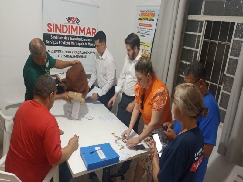 Vanilda Gonalves de Lima vence eleio e continua no comando do SINDIMMAR